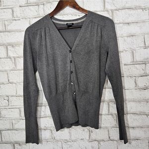 Maurices gray sweater cardigan